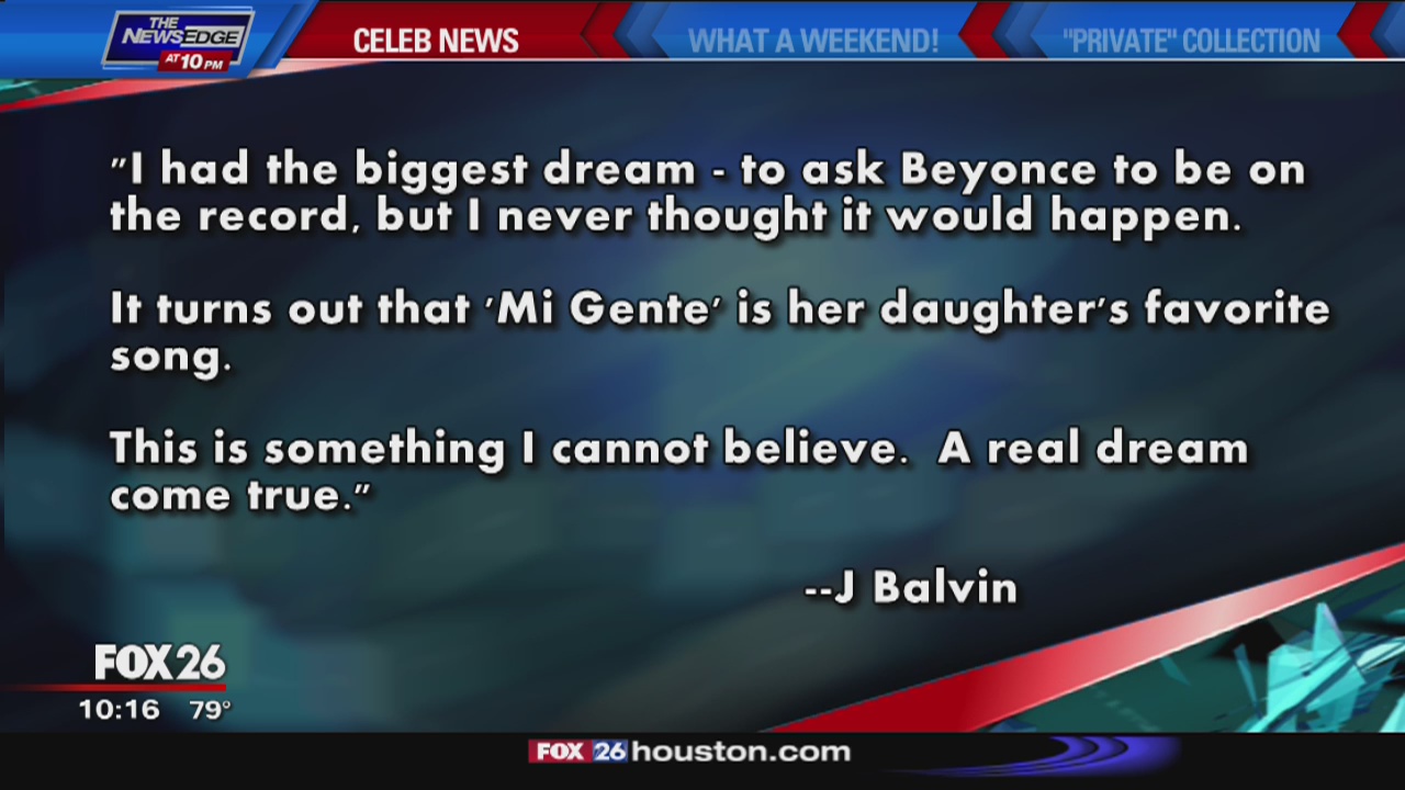Bayou City Buzz - Beyonce on J. Balvin song