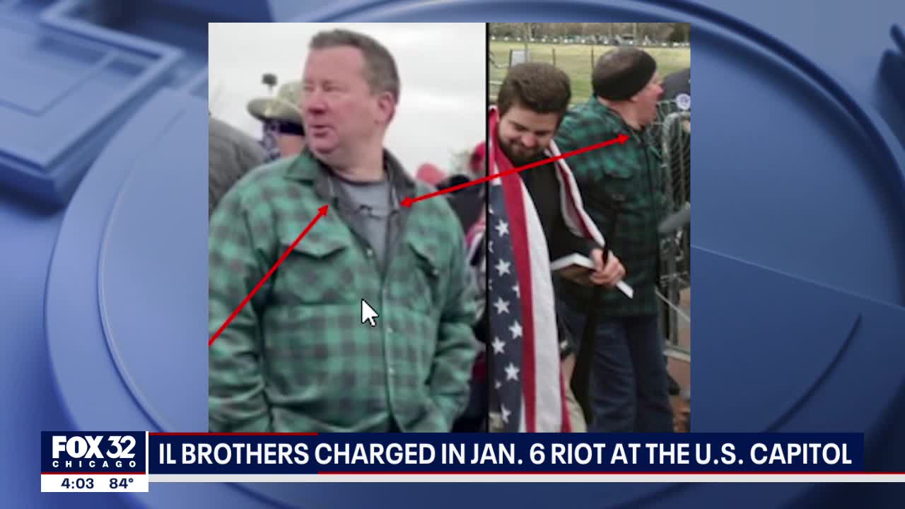 Illinois brothers charged in US Capitol riot