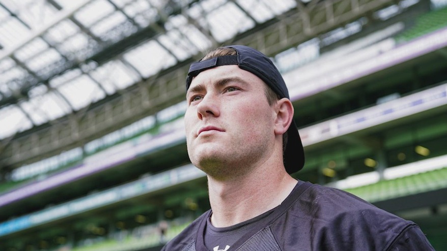 Grandson of Gaelic football star playing for Northwestern in Ireland this weekend