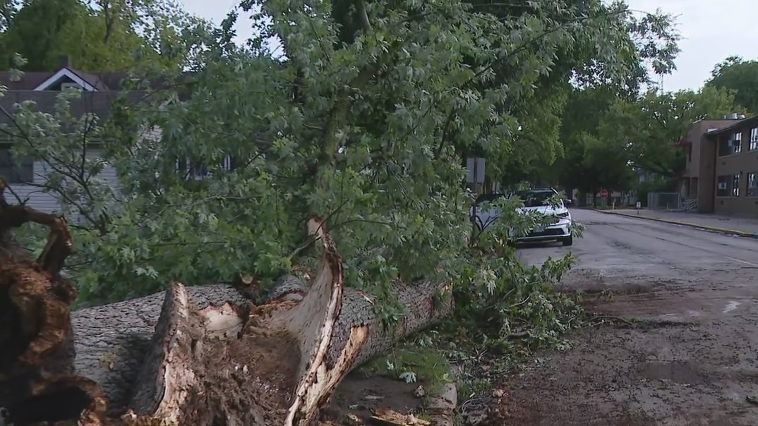 Over 17,000 Chicago area ComEd customers without power in Monday storms