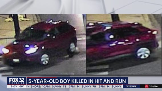 Chicago police release photos of red Jeep that hit 5-year-old boy in fatal hit-and-run in Edgebrook