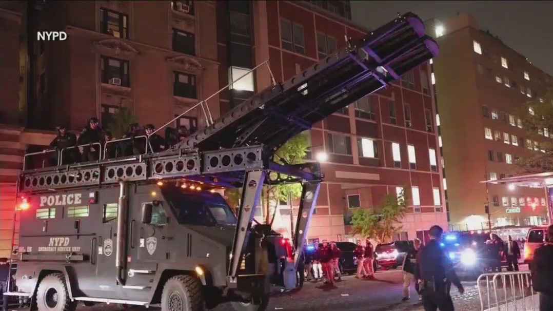 Exclusive look at NYPD's 'Bear' armored vehicle