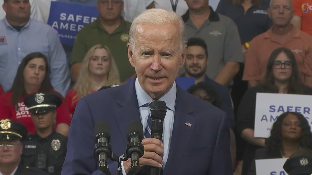 'Fund the police': Biden outlines plan to address crime