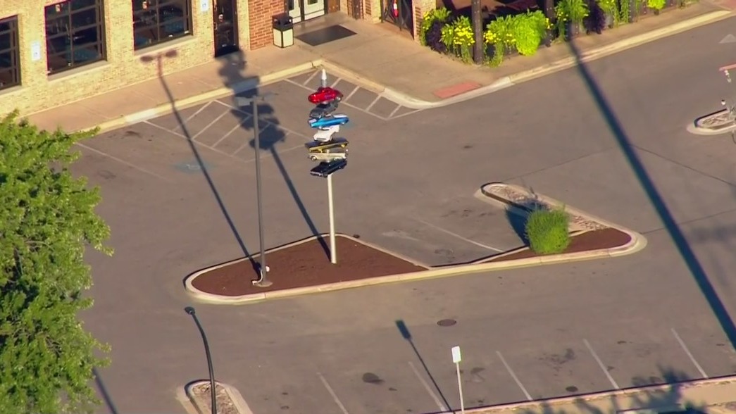 Car kebab recreated at Paisans Pizzeria and Bar in Berwyn