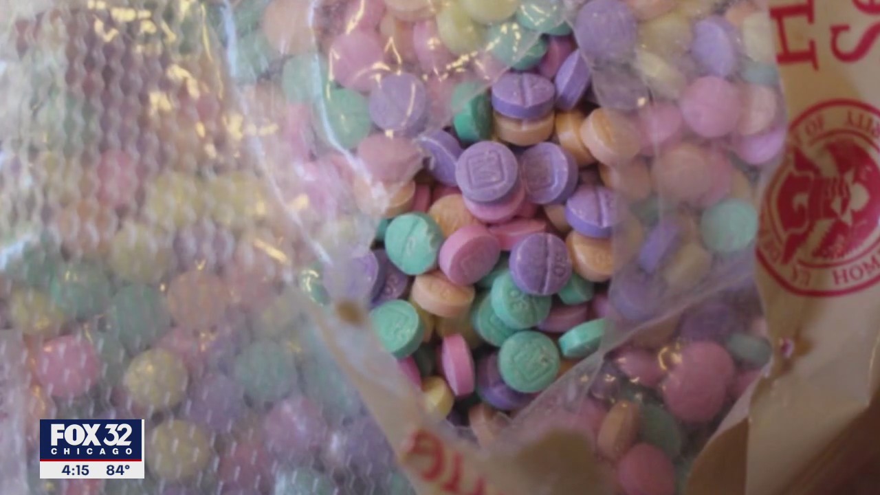 DEA warns of colorful fentanyl targeting kids, young adults