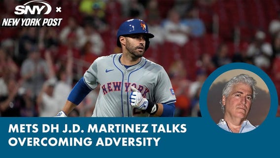 Mets DH J.D. Martinez overcomes adversity