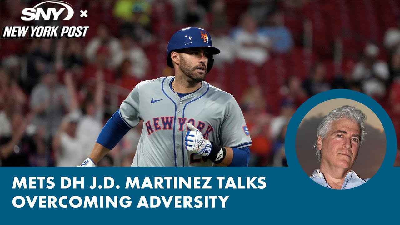Mets DH J.D. Martinez overcomes adversity
