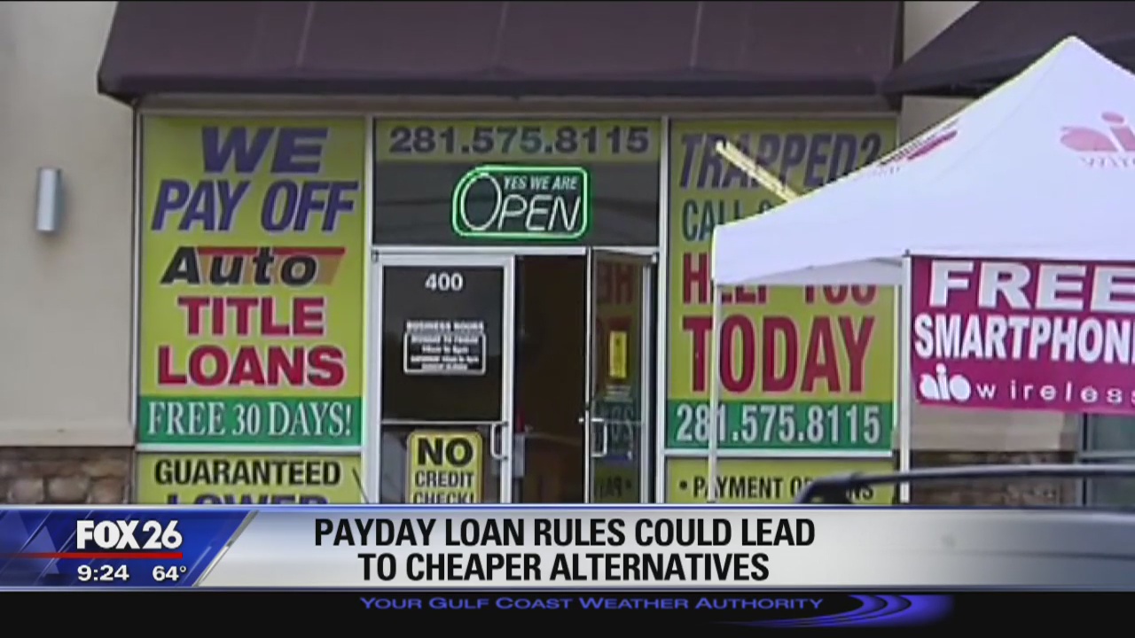 Payday loan rules could lead to cheaper alternatives