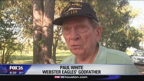 Keeping watch over the eagles in Webster