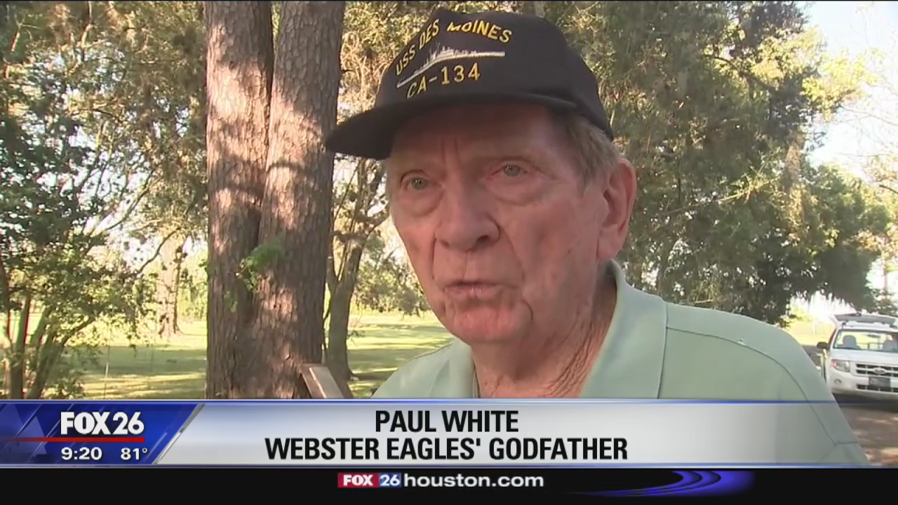 Keeping watch over the eagles in Webster