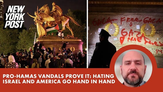 Pro-Hamas vandals prove hate