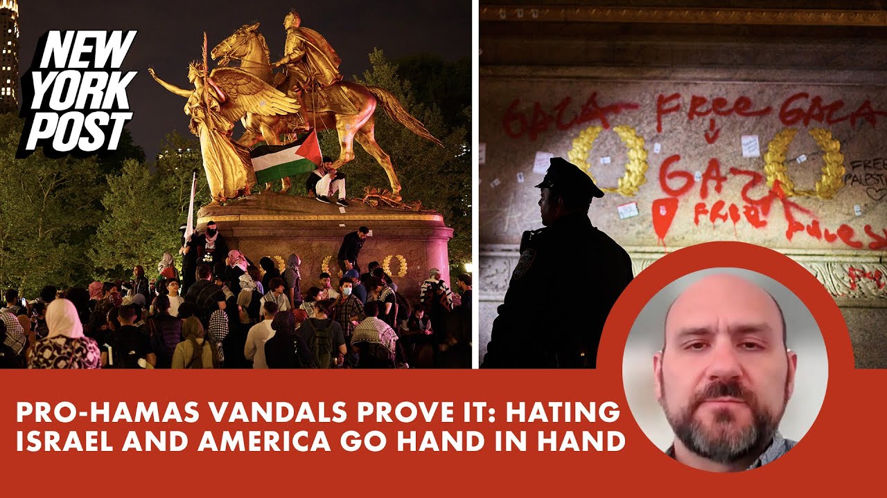 Pro-Hamas vandals prove hate