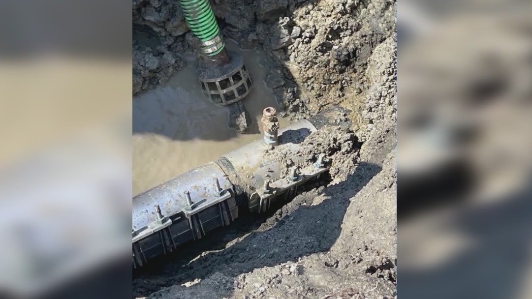 Dixmoor water main breaks expected to be fixed this week