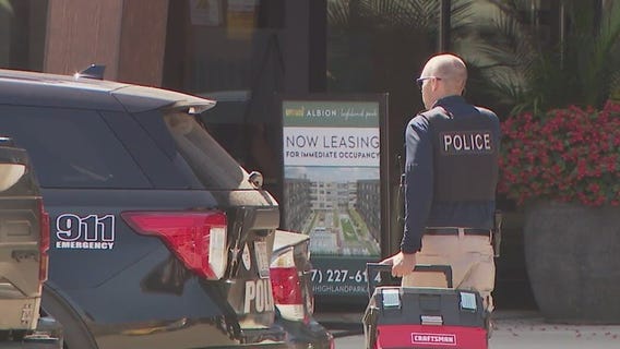 Death investigation underway in Highland Park after two people found dead