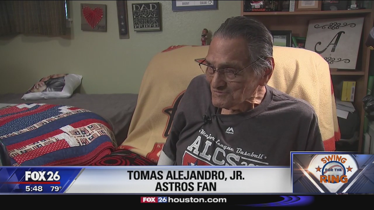 World War II vet hoping to see Astros in World Series