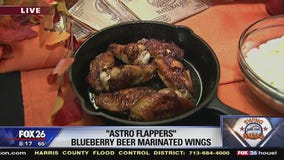 Chef Michael Gabriel with healthy World Series munchies