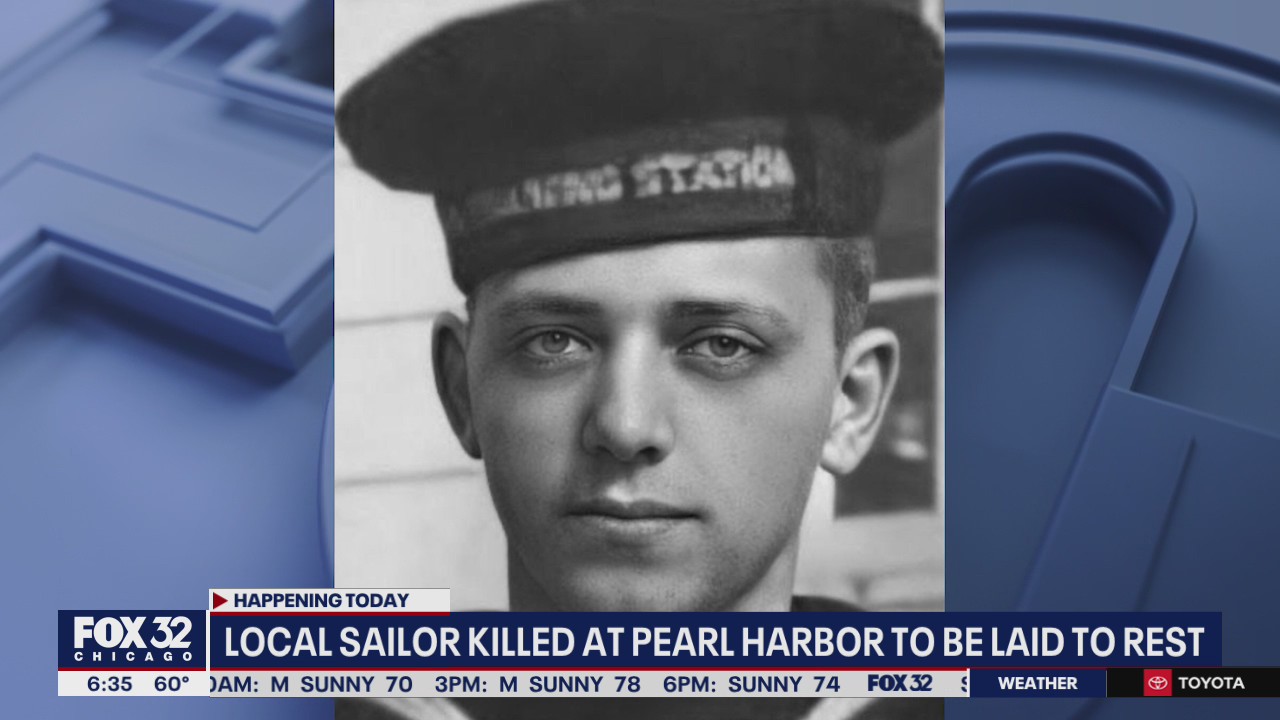 Illinois sailor killed at Pearl Harbor to be laid to rest