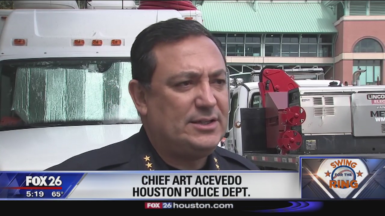 Monitoring security ahead of World Series Game 3