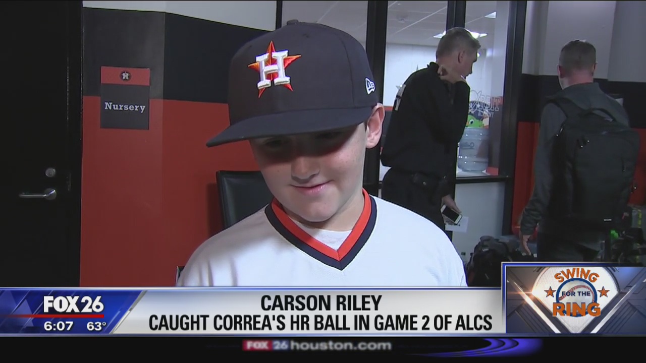 Carlos Correa meets Carson Riley