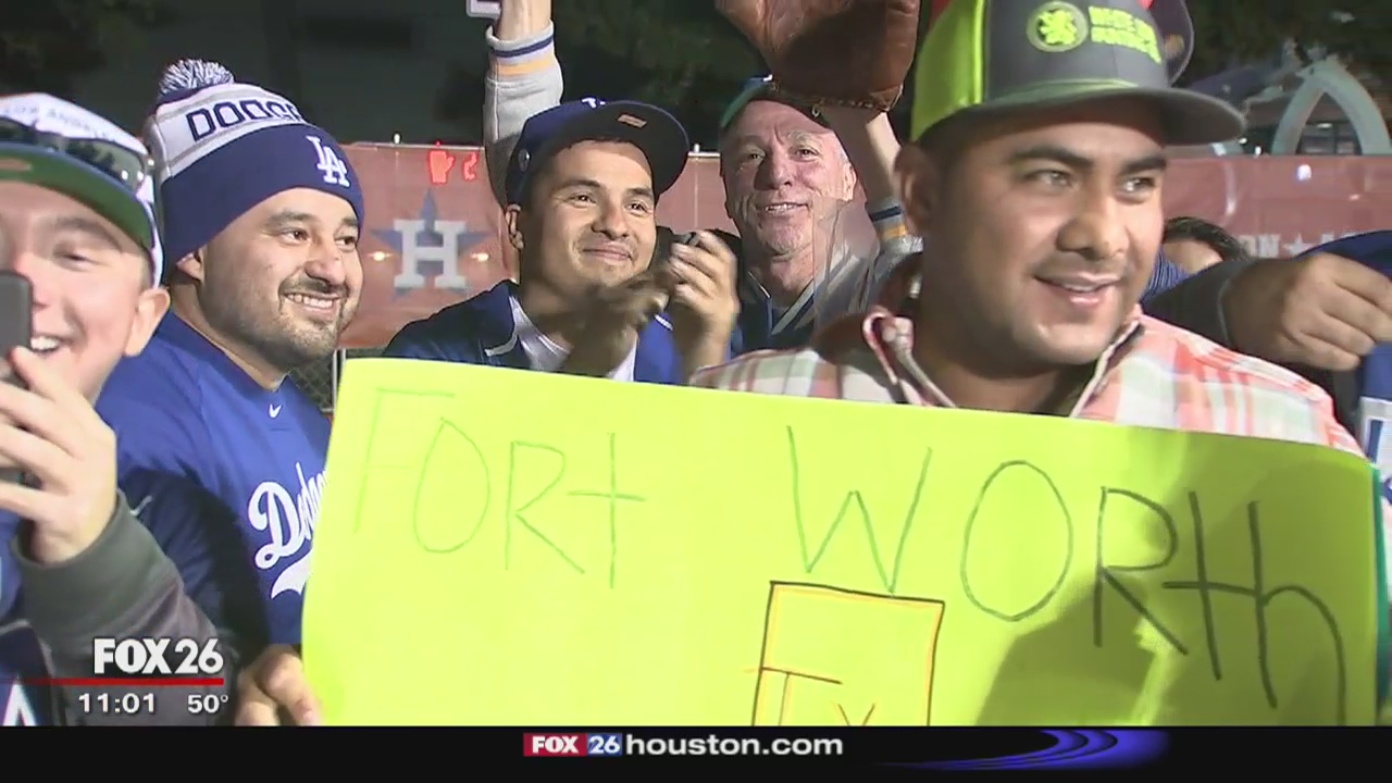 Dodgers fans happy after Game 4 win