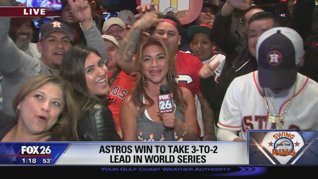 Fans celebrate Astros' Game 5 win at Diablo Loco