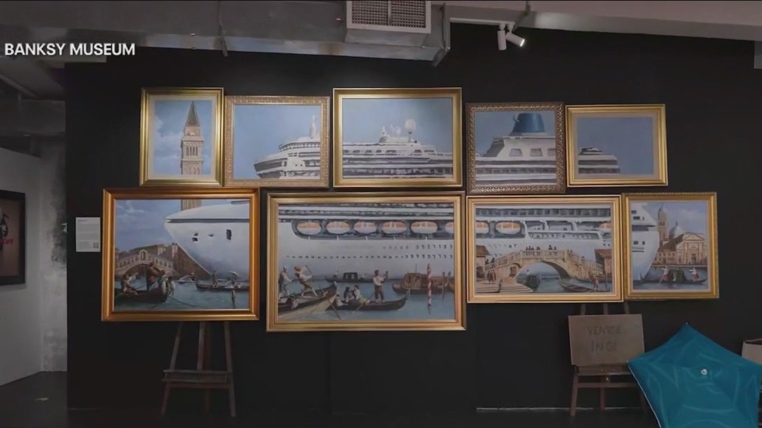 Grand opening of the Banksy Museum