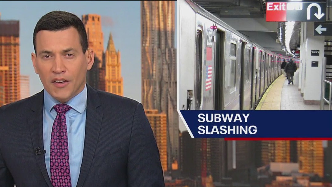 Woman slashed at NYC subway station