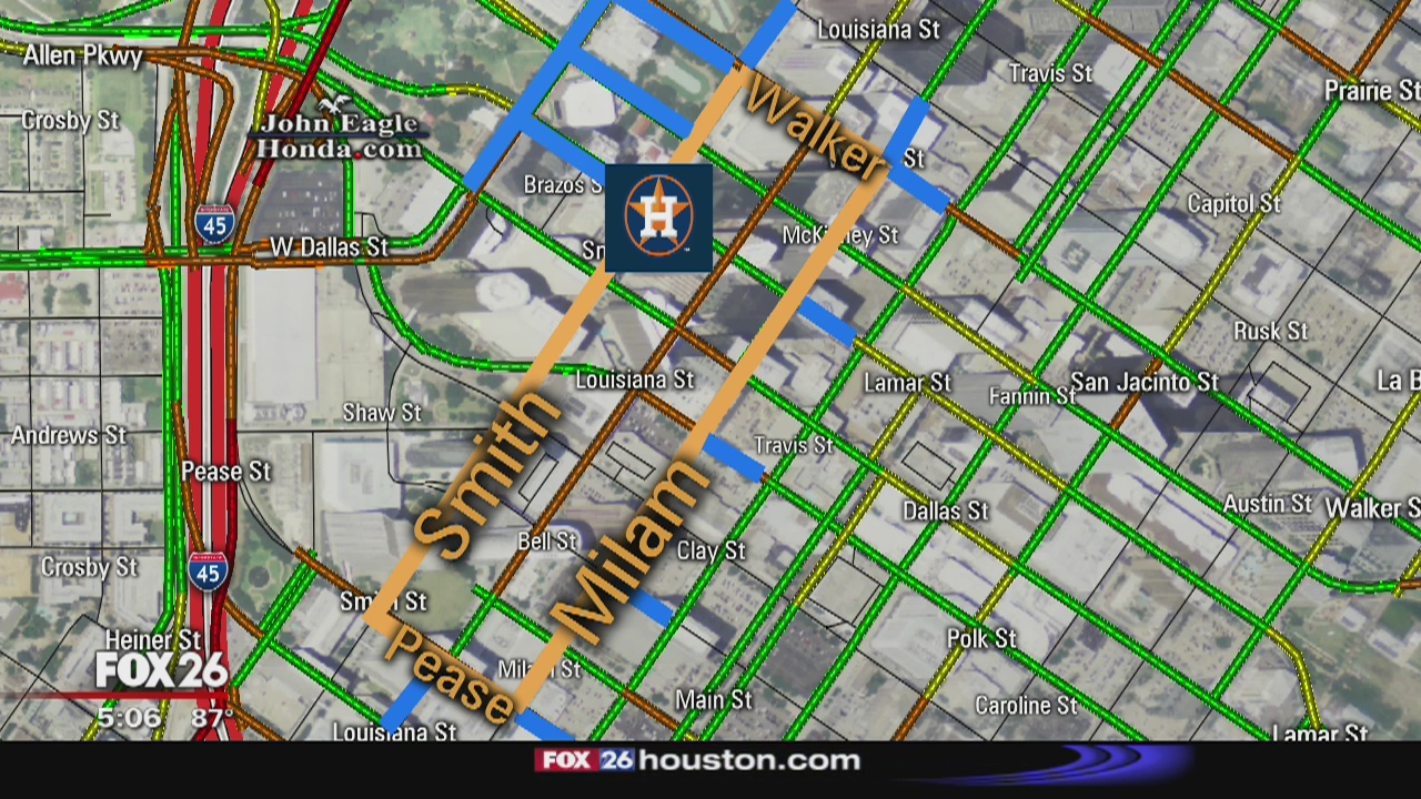 Parade-related road closures