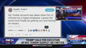 Trump's tweets - What's Your Point?   November 5, 2017
