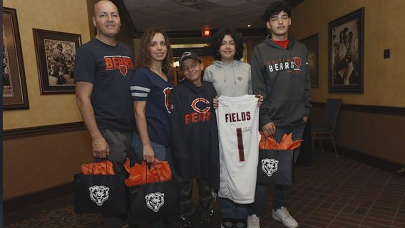 Chicago Bears treat young fan to all expense paid trip to Bears vs. Packers game