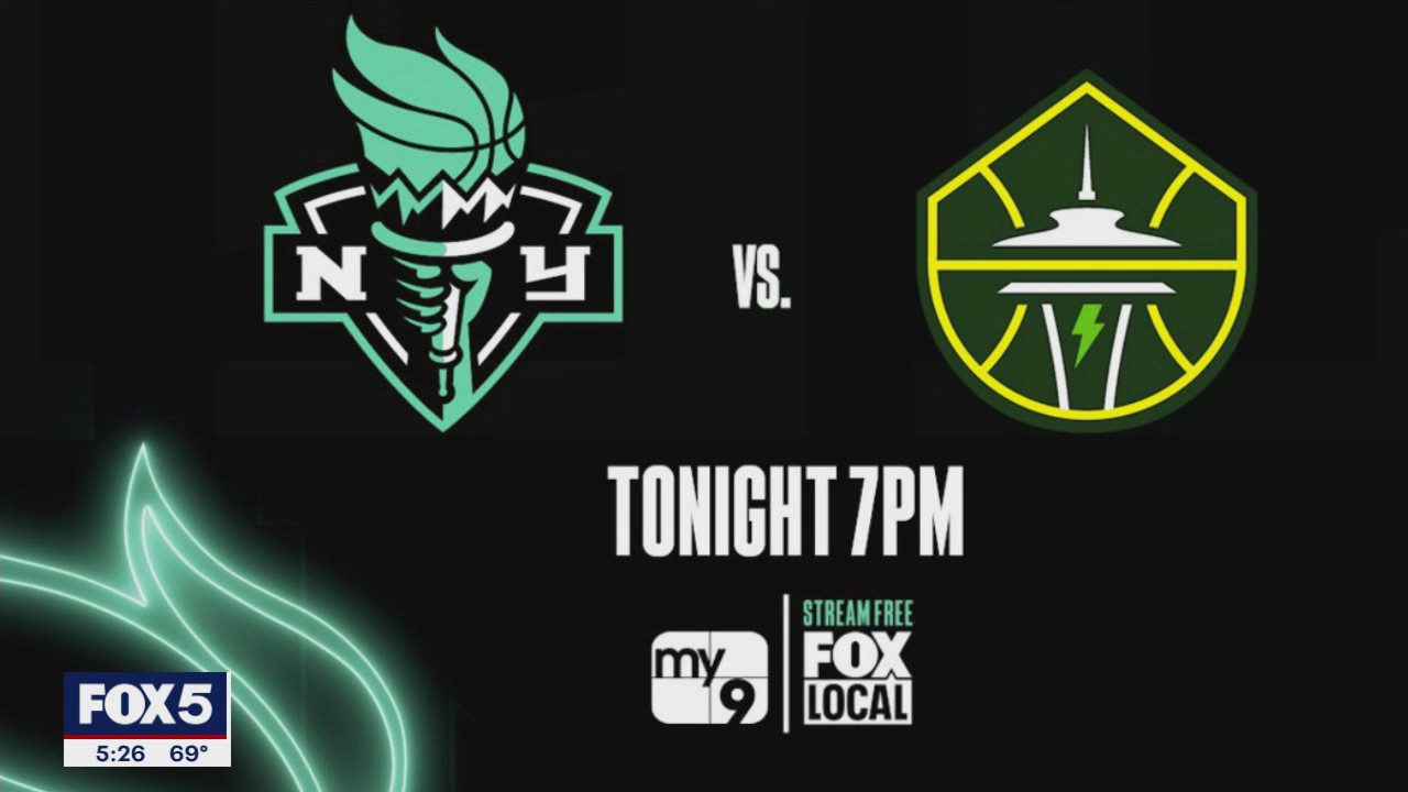 New York Liberty taking on Seattle Storm