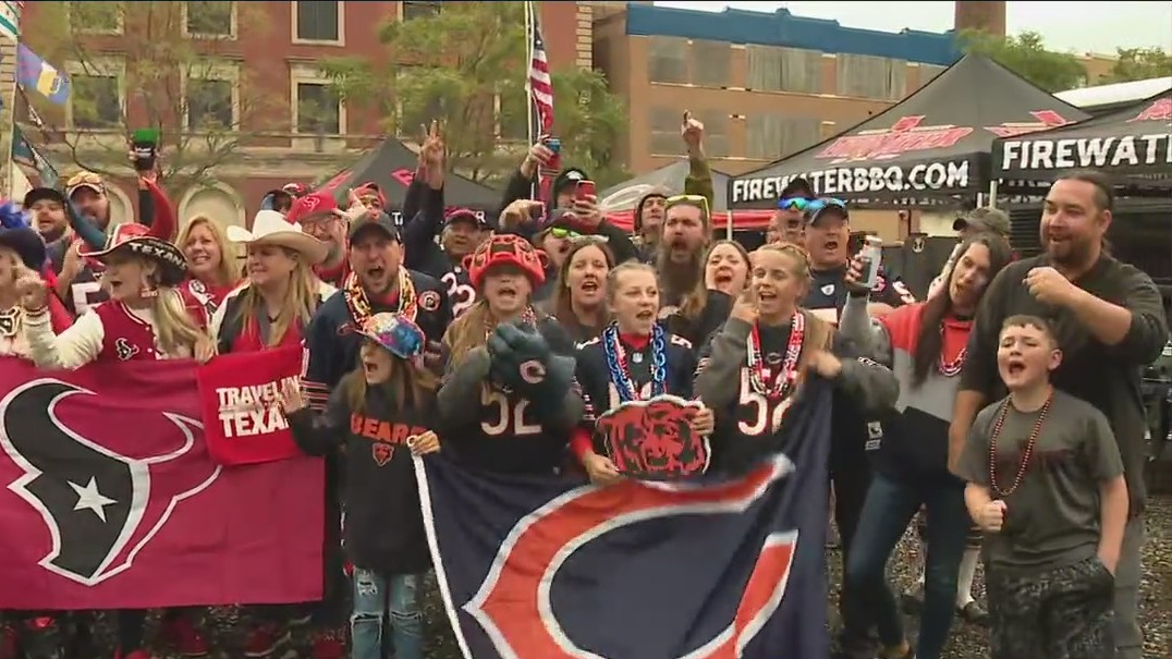 Bears vs. Texans: Fans hyped up for Sunday game at Soldier Field
