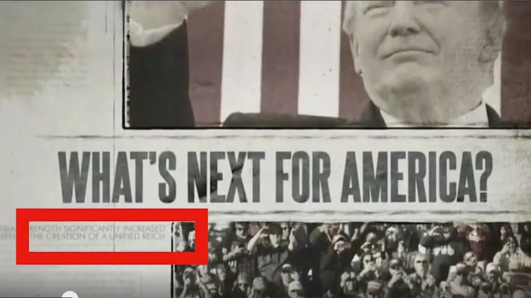 Trump criticized for controversial ad