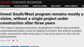 Lightfoot pushes back on claim that Invest South/West more talk than action