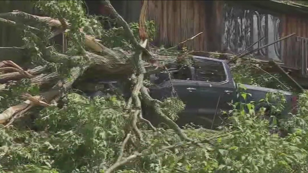 Destructive storm moves through tri-state