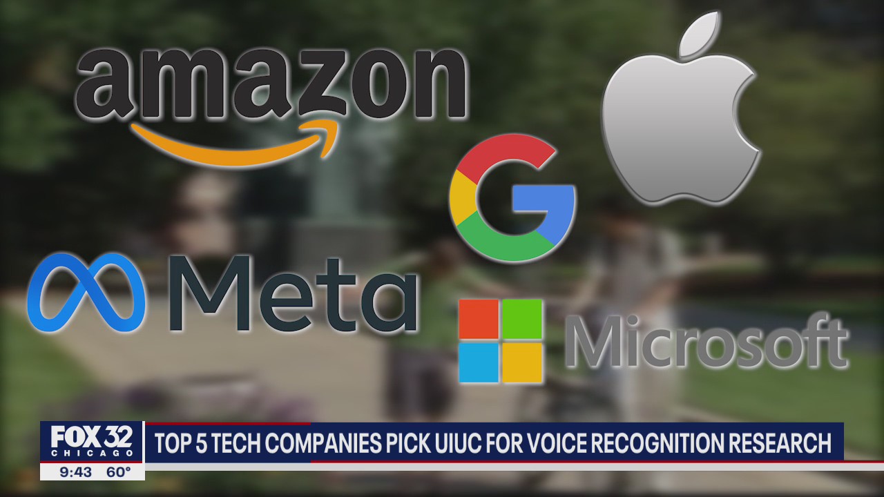 Top 5 tech companies partner with U of I to improve voice recognition software