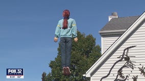 Illinois home's 'Stanger Things' decoration causes controversy