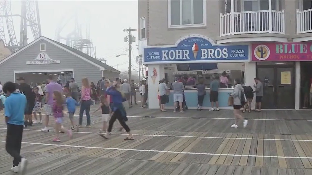 Weekend mayhem at the Jersey Shore