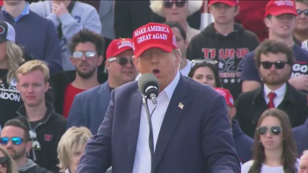 Trump counter-rally in the Bronx
