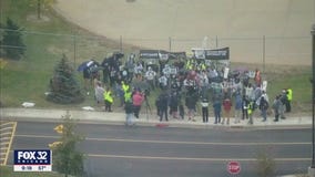 Joliet Amazon workers walkout in protest