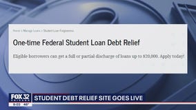 Website to apply for student loan debt forgiveness goes live