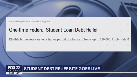 Website to apply for student loan debt forgiveness goes live