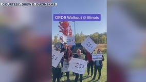 Amazon workers walk off the job in Channahon