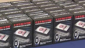 Skokie police distribute catalytic converter alarms to residents