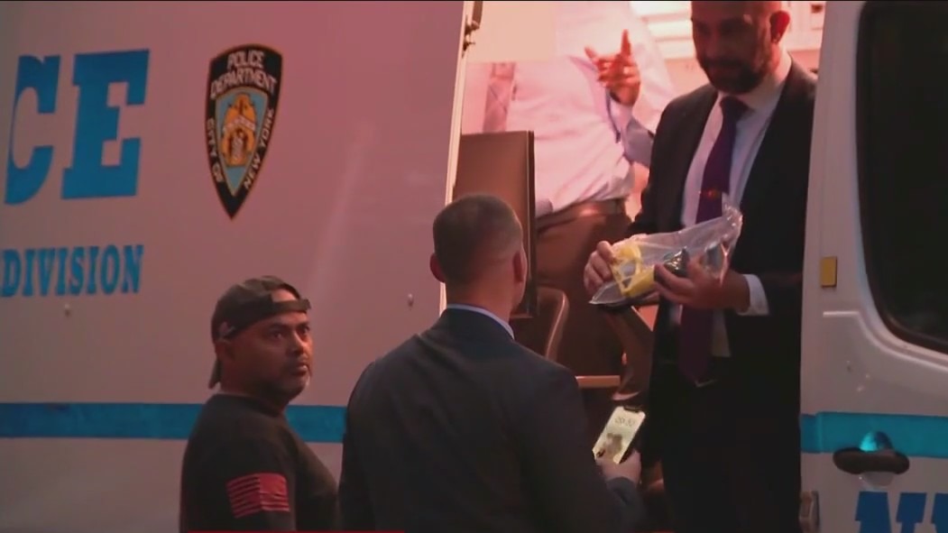 NYPD: Officer shoots man wielding knife