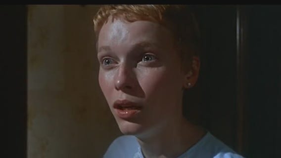 Mia Farrow talks about 55th anniversary of 'Rosemary's Baby'