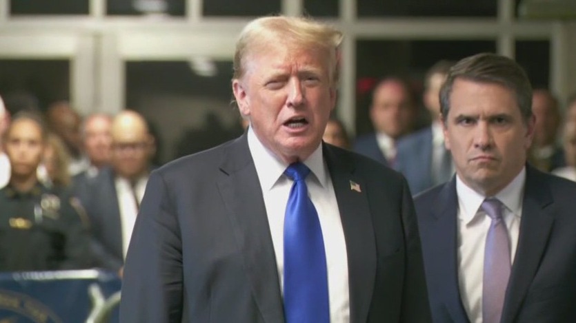 Trump speaks after being found guilty