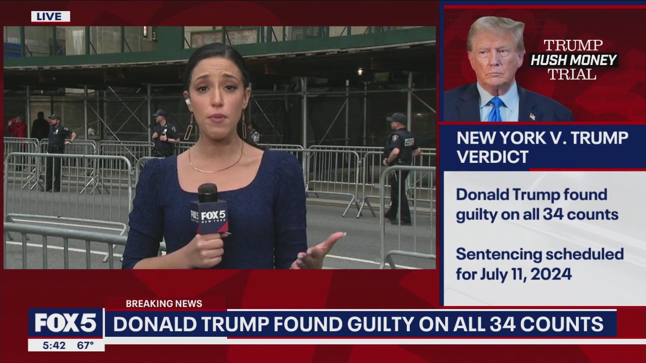 Trump verdict: Former president convicted