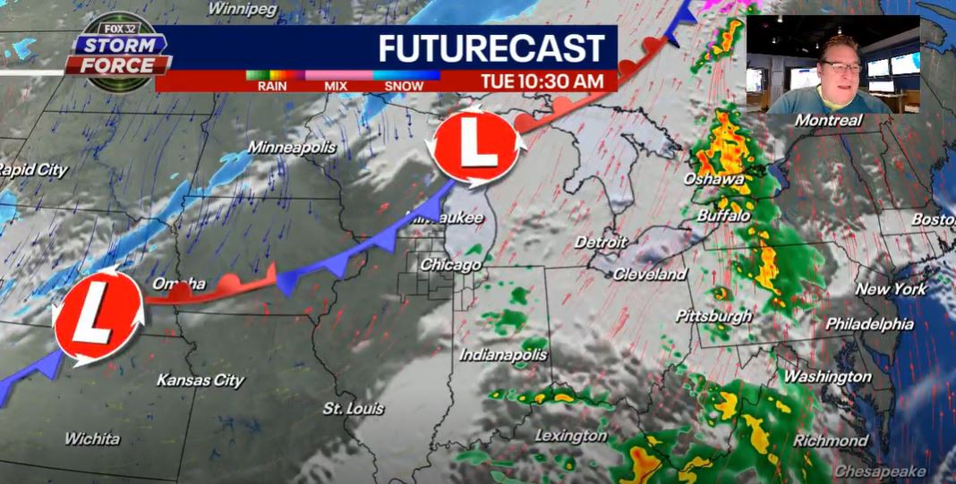 Chicago's weather whiplash: From sunshine to possible thunderstorms