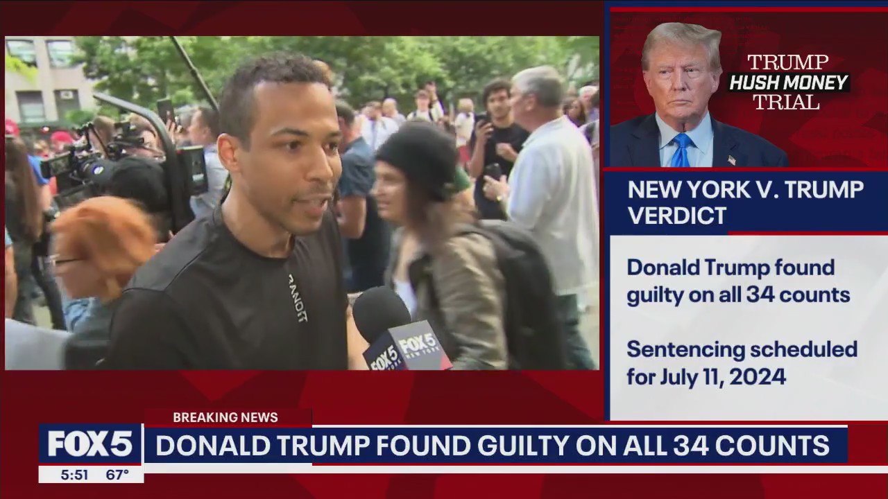 New Yorkers react to Donald Trump verdict